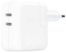 Foto van Apple 35w power adapter met 2 usb c poorten