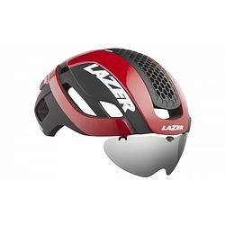 Foto van Lazer fietshelm bullet 2.0 unisex schuim/mesh rood maat m