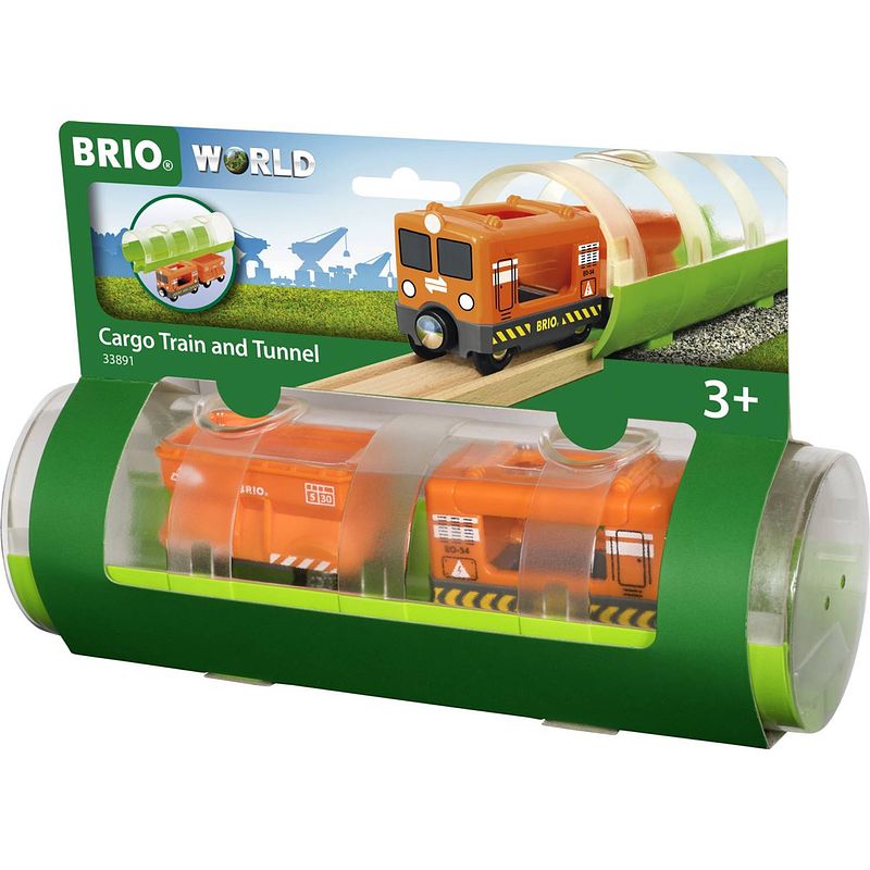 Foto van Brio tunnel & cargo train - 33891