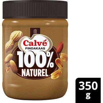 Foto van Calve pindakaas 100% fijngemalen pinda's 350g bij jumbo