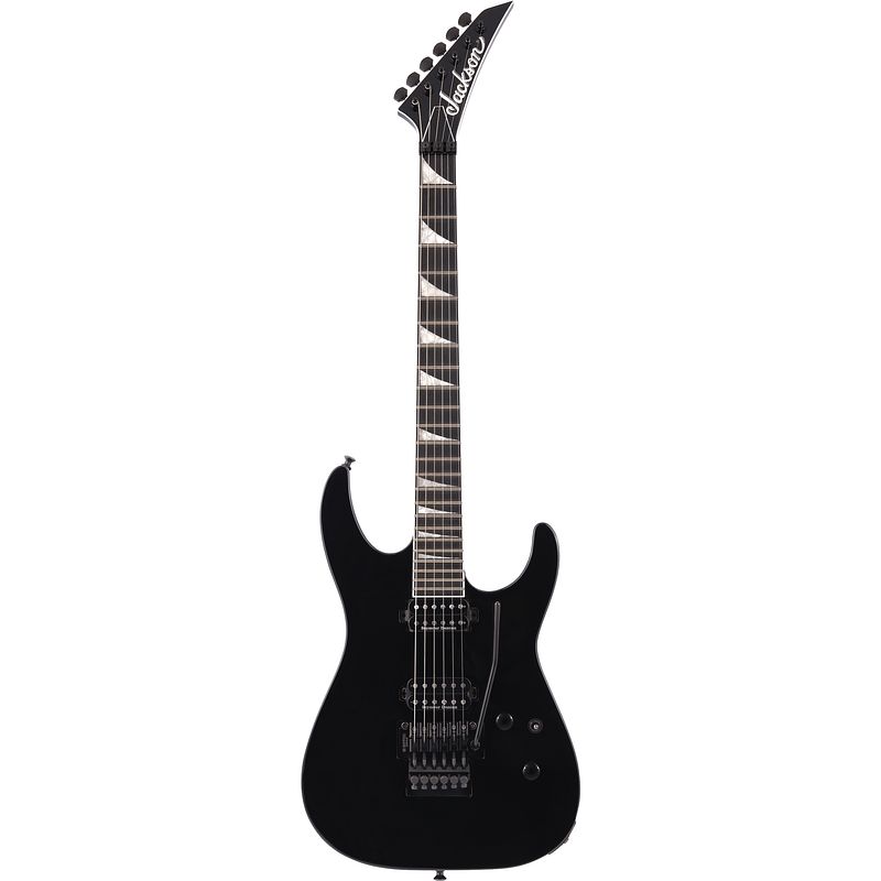 Foto van Jackson mj series soloist sl2, gloss black elektrische gitaar met gotoh ge1996t