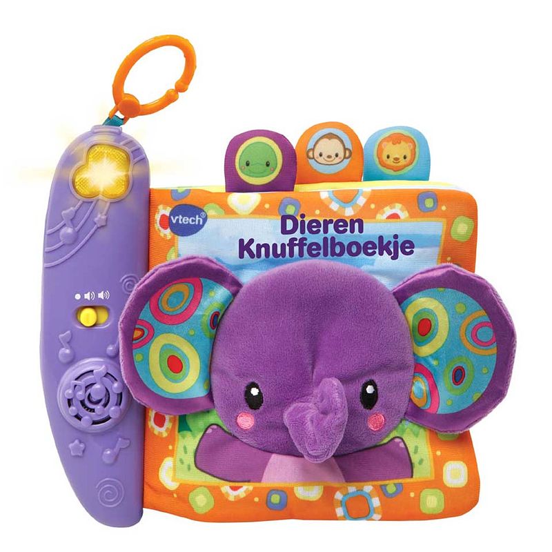 Foto van Vtech baby dieren knuffelboekje