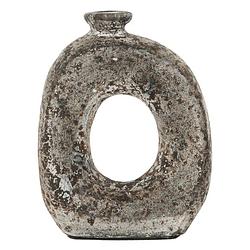 Foto van Must living vase salda small stone,23x18x9 cm, terracota