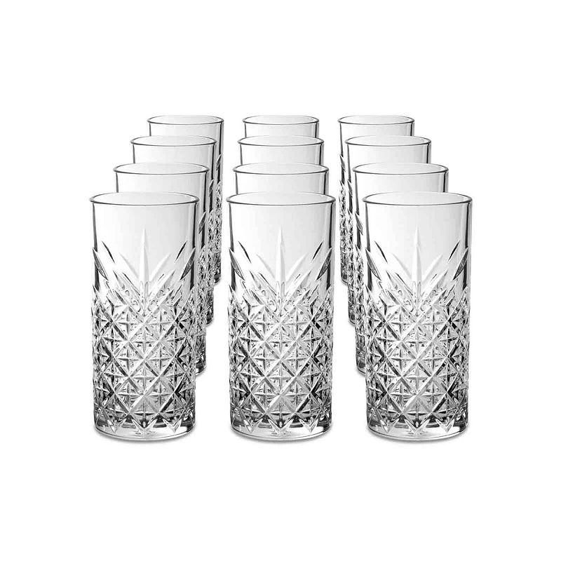 Foto van Pasabahce timeless longdrinkglas - 30 cl - 12 stuks