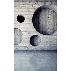 Foto van Dimex geometric background vlies fotobehang 150x250cm 2-banen