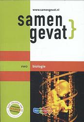 Foto van Samengevat vwo biologie 5e druk - a.n. leegwater, e.j. van der schoot - paperback (9789006078763)