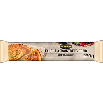 Foto van Jumbo quiche & taartdeeg rond met bakpapier 230g