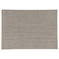 Foto van Rechthoekige placemat uni beige texaline 50 x 35 cm - placemats