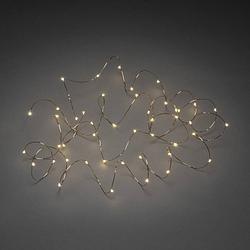 Foto van Konstsmide 6387-860 kerstboomverlichting druppel binnen energielabel: e (a - g) werkt op het lichtnet aantal lampen 100 led amber verlichte lengte: 9.9 m