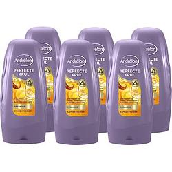 Foto van Andrelon conditioner perfecte krul 6 x 250ml aanbieding bij jumbo | 30% korting