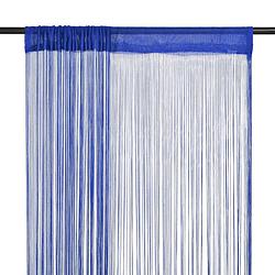 Foto van Vidaxl draadgordijnen 140x250 cm blauw 2