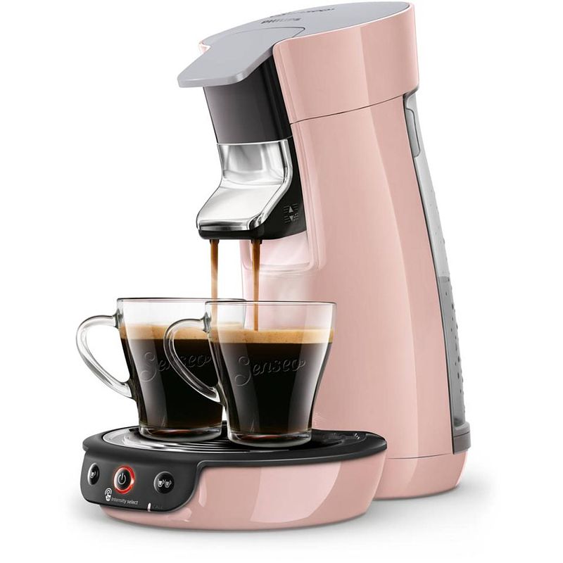 Foto van Philips senseo® viva café koffiepadmachine hd6563/30 - roze