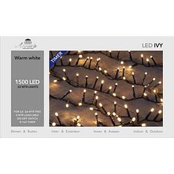 Foto van Led ivy 1500 led / 32 meter warmwit met timer