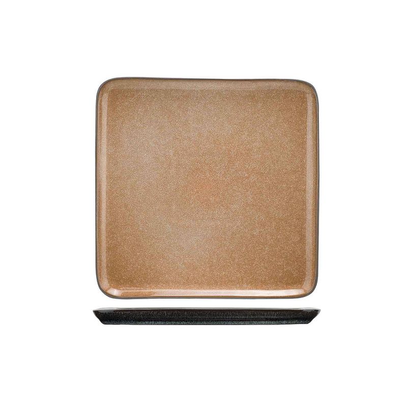 Foto van Cosy & trendy dinerbord lerida desert 25.5 x 25.5 cm