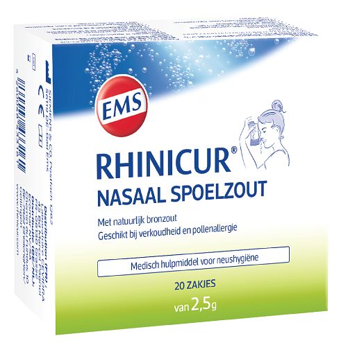 Foto van Rhinicur nasaal spoelzout sachets