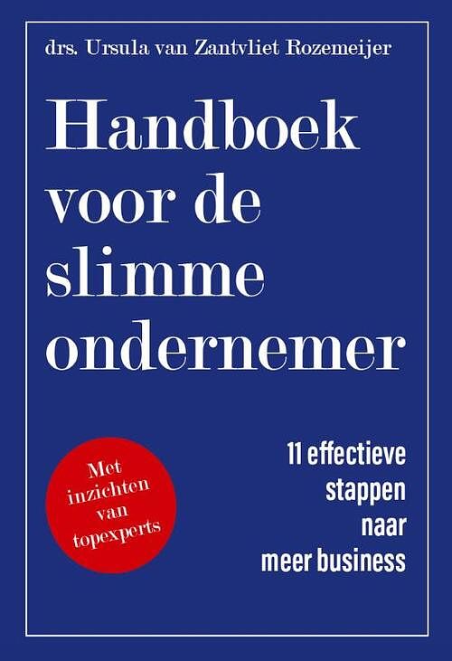 Foto van Handboek voor de slimme ondernemer - ursula van zantvliet rozemeijer - paperback (9789493187313)