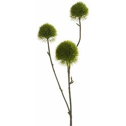 Foto van Groene anjer kunsttakken van 58 cm - kunstbloemen