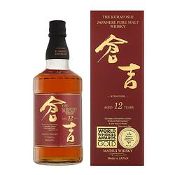 Foto van The kurayoshi 12 years malt whisky 70cl