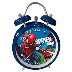 Foto van Marvel wekker spider-man junior 9 x 13 cm staal donkerblauw