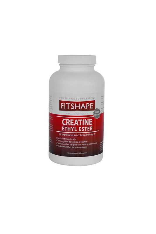 Foto van Fitshape creatine ethyl ester capsules 180st