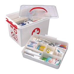 Foto van Q-line first aid box