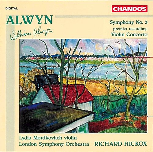 Foto van Alwyn: symphony no.3/violin concerto - cd (0095115918722)