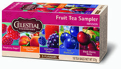 Foto van Celestial seasonings fruit tea sampler