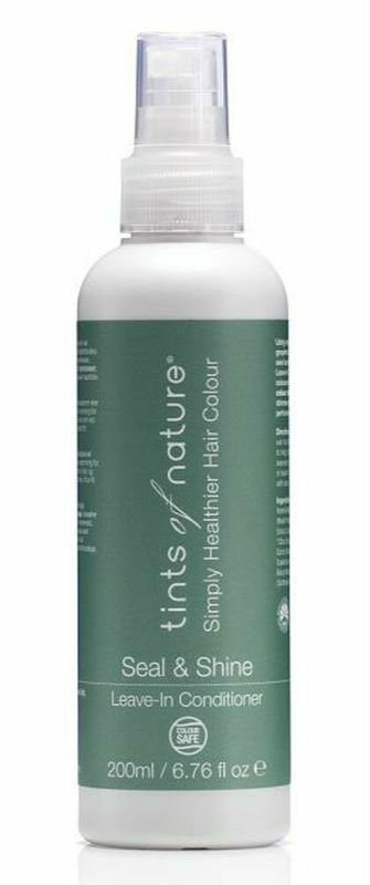 Foto van Tints of nature seal & shine leave-in conditioner