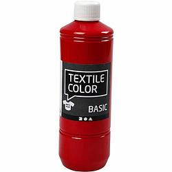 Foto van Packlinq textile color. rood. 500 ml/ 1 fles