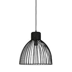 Foto van Light & living - hanglamp giada - 40x40x40 - zwart