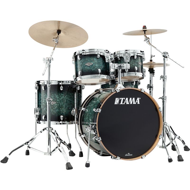 Foto van Tama mbs42s-msl starclassic performer molten steel blue burst 4d. shellset