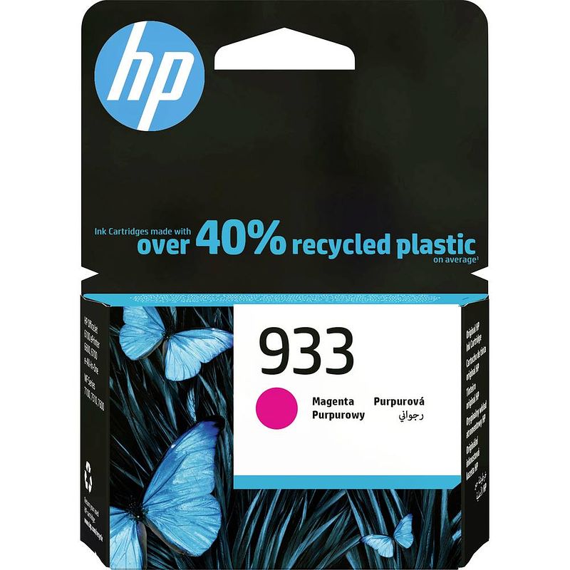 Foto van Hp inc. cartridge 933 origineel single magenta cn059ae#bgx