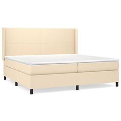 Foto van The living store boxspringbed - comfort - bedframe met verstelbaar hoofdbord - pocketvering matras - middelharde