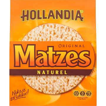 Foto van Hollandia original matzes naturel 10 stuks 200g bij jumbo