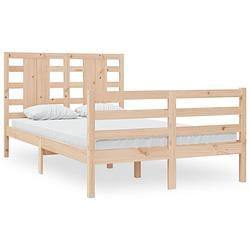 Foto van Vidaxl bedframe massief grenenhout 120x200 cm