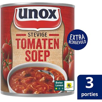 Foto van Unox soep in blik stevige tomatensoep 800ml bij jumbo