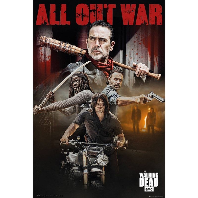 Foto van Gbeye the walking dead season 8 collage poster 61x91,5cm