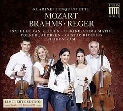 Foto van Brahms/reger: quintette - cd (0885470007106)