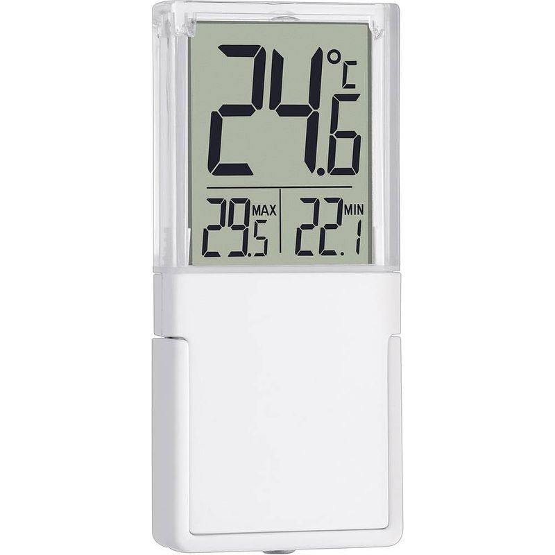 Foto van Tfa dostmann vista raamthermometer zilver