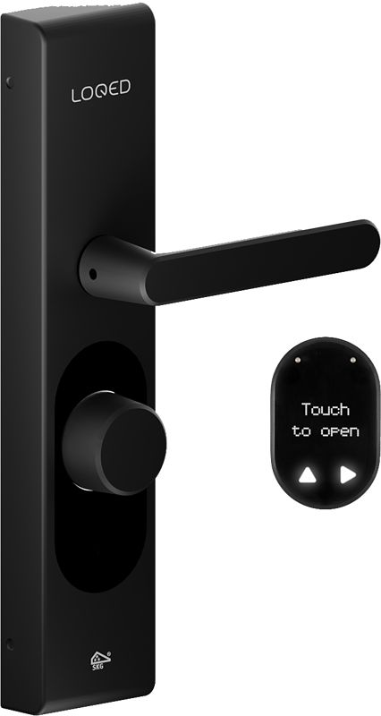 Foto van Loqed touch smart lock zwart