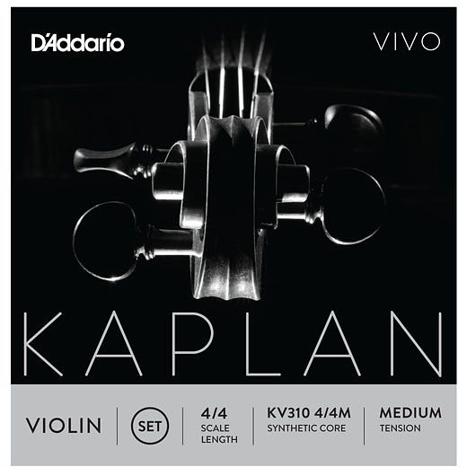 Foto van D'saddario kaplan vivo kv310 4/4 medium vioolsnaren set