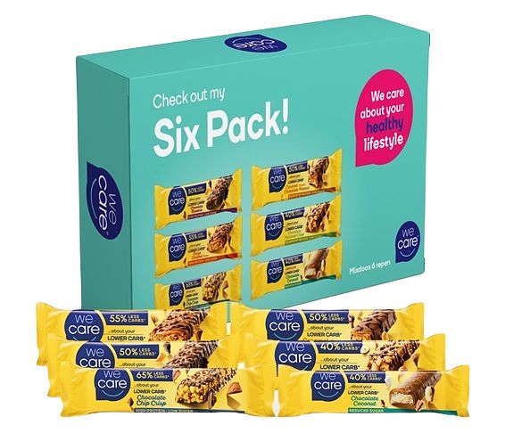 Foto van Wecare repen six pack