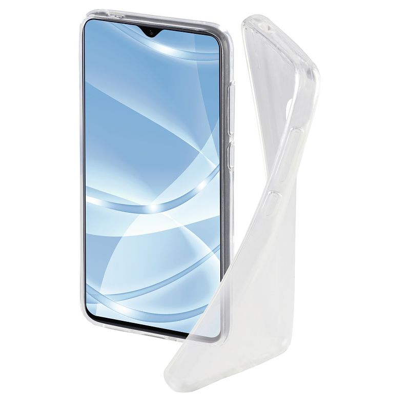 Foto van Hama cover crystal clear galaxy a70 telefoonhoesje transparant