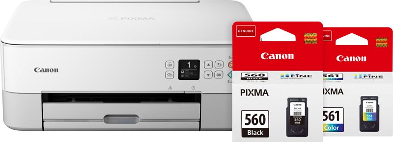 Foto van Canon pixma ts5351i + 1 set extra inkt