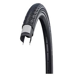 Foto van Schwalbe buitenband delta cruiser plus 24x1 3/8 (37-540) zwart