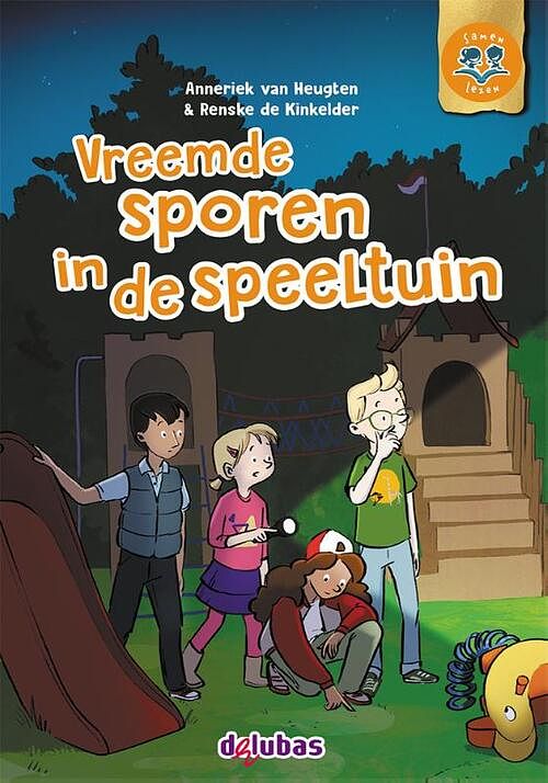 Foto van Vreemde sporen in de speeltuin - anneriek van heugten - hardcover (9789053008492)