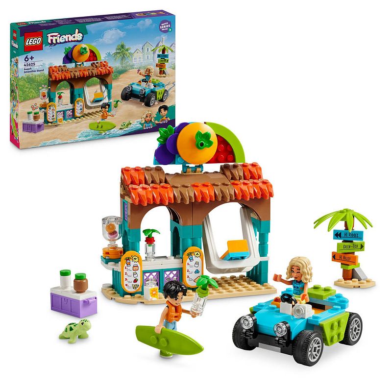 Foto van Lego friends strand smoothiekraam 42625