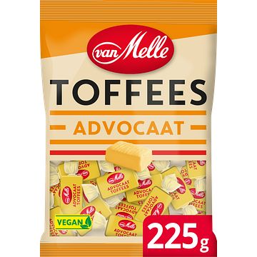 Foto van Van melle toffees met advocaatsmaak 225g bij jumbo