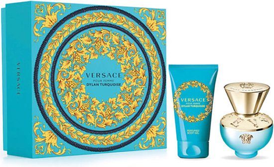 Foto van Versace dylan turquoise giftset