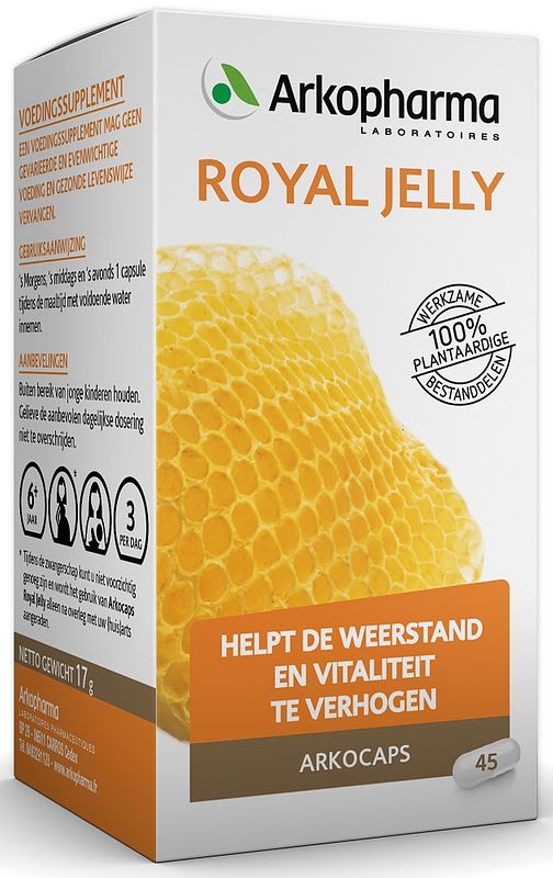 Foto van Arkocaps royal jelly capsules 45st